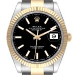 Rolex Datejust 41 Steel Yellow Gold 126333 Black Dial Mens Watch - 图片 2