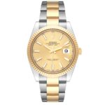 Rolex Datejust 41 Steel Yellow Gold 126333 Champagne Dial Mens Watch