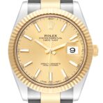 Rolex Datejust 41 Steel Yellow Gold 126333 Champagne Dial Mens Watch - 图片 2