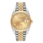 Rolex Datejust 41 Steel Yellow Gold 126333 Diamond Dial Mens Watch