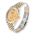 Rolex Datejust 41 Steel Yellow Gold 126333 Diamond Dial Mens Watch - 图片 3
