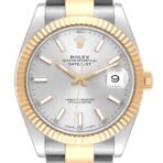 Rolex Datejust 41 Steel Yellow Gold 126333 Silver Dial Mens Watch - 图片 2