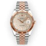 Rolex Datejust II 126331 41mm Sundust Index Dial Two Tone Jubilee