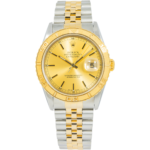 Rolex Datejust Turn-O-Graph 16263 – Champagne Dial – 36mm Steel & 18k Yellow Gold