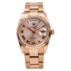 Rolex Day-Date 118235 36mm Pink Numerals Dial