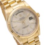 Rolex Day-Date 118238 36MM Champagne Dial With Yellow Gold President Bracelet - 图片 3