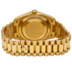 Rolex Day Date 40 Yellow Gold President Silver Roman Dial 218238 - 图片 5