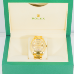 Rolex Day Date II President Yellow Gold Diamond and Ruby Dial 218238 - 图片 5