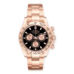 Rolex Daytona 116505 Black Dial Rose Gold Mens Watch
