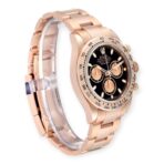 Rolex Daytona 116505 Black Dial Rose Gold Mens Watch - 图片 5