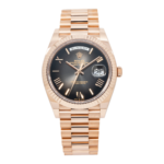 Rolex Everose Gold President Day Date 40 228235 Slate Ombre
