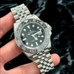 Rolex GMT Master II 126710GRNR 'Bruce Wayne' Stainless Steel Jubilee - 图片 6