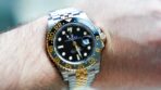 Rolex GMT-Master II 126713GRNR – 40mm Black Dial with Stainless Steel & Yellow Gold Jubilee Bracelet (Year 2023 to 2025) - 图片 3
