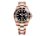 Rolex GMT-Master II – 18k Everose Gold with Black and Brown Ceramic Bezel and Oyster Bracelet Ref. 126715CHNR “Rootbeer”