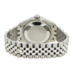 Rolex Ladies 31mm Stainless Steel & White Gold Datejust with Azzurro Blue Floral Motif Dial and Jubilee Bracelet - 图片 4