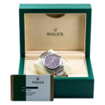 Rolex Oyster Perpetual 114300 39mm Red Grape Dial - 图片 5