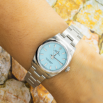 Rolex Oyster Perpetual 31mm with Turqouise Blue Dial 277200 Oyster Bracelet - 图片 5