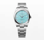 Rolex Oyster Perpetual 36 – Stainless Steel with Turquoise Blue Dial Ref. 126000