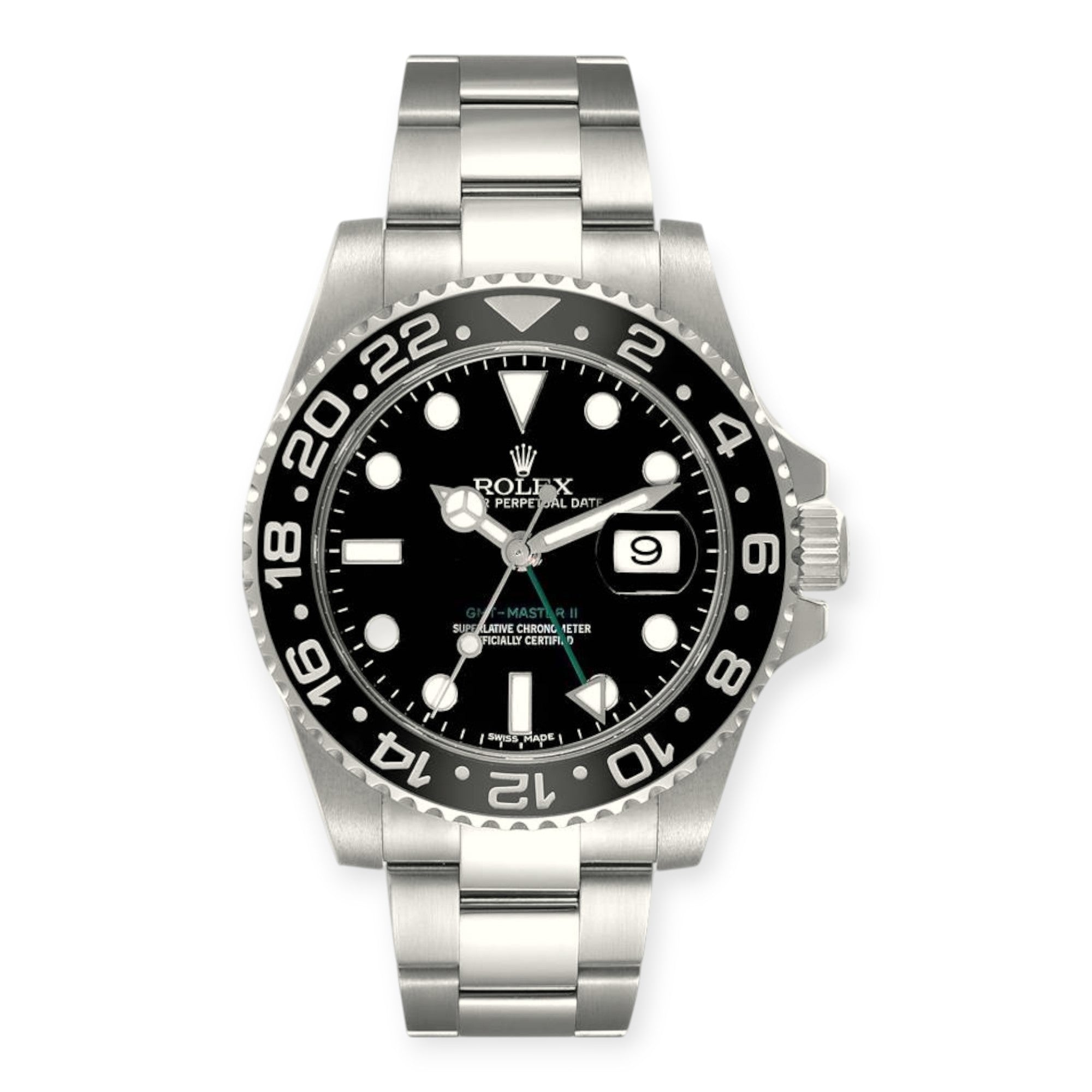 Pre-Owned-Rolex-Oyster-Perpetual-Date-GMT-Master-II-116710LN-40MM-Stainless-Steel-With-Ceramic-Bezel-JD-Watches-NY.jpg Rolex Oyster Perpetual Date GMT Master II 116710LN 40MM Stainless Steel With Ceramic Bezel - 图片 1