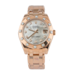 Rolex Pearlmaster 34 – 80315, 18k Rose Gold Case with Diamond Bezel and Mother-of-Pearl Dial, Rose Gold Pearlmaster Bracelet