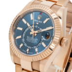 Rolex Sky Dweller Rose Gold with Blue Index Dial Oyster Bracelet 336935 - 图片 2