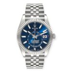 Rolex Sky Dweller Stainless Steel Blue Dial Jubilee Bracelet 326934