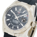 Rolex Sky Dweller White Gold Black Dial Oysterflex Bracelet 336239 - 图片 2