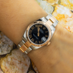 Rolex Stainless Steel & Everose Gold Datejust 178271  with Oyster Braclet - 图片 5