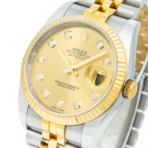Rolex Stainless Steel and Yellow Gold 116233 Datejust 36mm with Jubilee Bracelet - 图片 2
