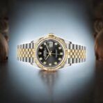 Rolex Steel and Yellow Gold Datejust 36 Watch 126233 Black Diamond Dial - Two Tone Jubilee Bracelet - 图片 2