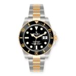 Rolex Submariner 40MM Two Tone Watch Blue Ceramic Bezel Blue Dial 116613LN