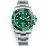 Rolex Submariner Stainless Steel Green Dial Green Ceramic Bezel 116610LV (Hulk)