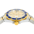Rolex Submariner Two Tone 16613 Champagne Serti Dial Blue Insert Bezel - 图片 3