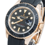 Rolex Yacht-Master 40mm 116655 Everose Gold Black Dial Oysterflex Bracelet Men’s Watch (Year: 2015 to 2018) - 图片 2