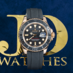 Rolex Yacht-Master 40mm 116655 Everose Gold Black Dial Oysterflex Bracelet Men’s Watch (Year: 2015 to 2018) - 图片 5