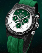 DiW Rolex Graphite Daytona RAMADAN 40mm Watch - 图片 2