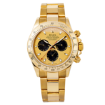 Rolex Daytona 116528 40MM Champagne Dial & Yellow Gold Bracelet