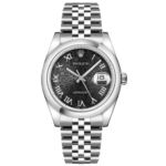 Rolex Datejust 36 – Black Jubilee Roman Dial | Ref. 116200