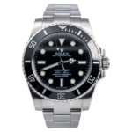 Rolex Submariner 40mm Black Dial Black Ceramic Bezel – Ref. 114060