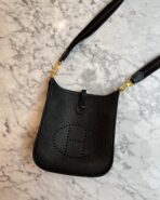 Hermès Evelyne 16 Black Clemence GHW - 图片 7