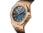 34mm 18k Rose Gold Diamond Bezel Blue Dial Automatic - 图片 5