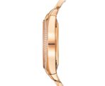 36mm 18k Rose Gold Sunburst Brown Dial Diamond Bezel Bracelet - 图片 4