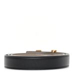 Swift Epsom 24mm Mini Constance H Belt 95 38 Black Etoupe - 图片 2