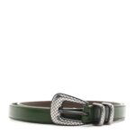 Nappa Western Belt 90 36 Dark Green