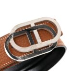 Togo Box 32mm Maillon H Belt 90 Gold Black - 图片 7