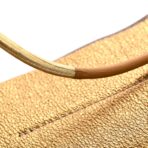 Grained Calfskin Watersnake Wide Obi Tie Belt Multicolor - 图片 8