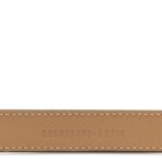 Vitello King Fendi O'Lock 2CM Belt 75 30 Tortora - 图片 5