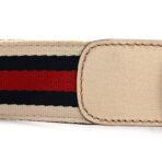 Calfskin Web Interlocking G White 75 30 White - 图片 8