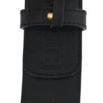 GG Supreme Monogram Matte Plutone Calfskin Double G 40mm Belt 80 32 Beige Ebony Black - 图片 3