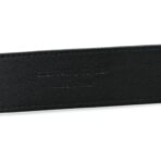 Grained Lambskin Monogram Cassandre Square Buckle Belt 75 30 Black - 图片 4